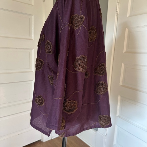 Asian inspired J Jill blouse - Picture 8 of 9